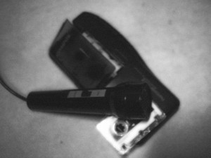 dictaphone and mic
