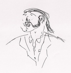 Sketch of Chris Foley ß - 2011